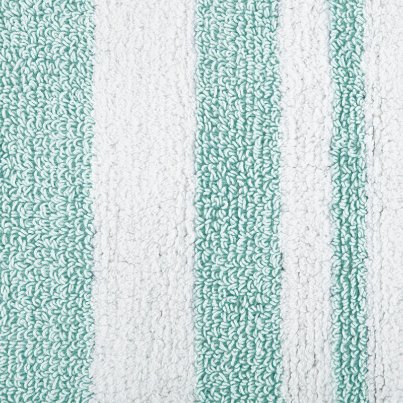 Reversible Bath Rug, Aqua, 30" L x 20" W