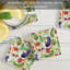 Ensemble de 4 sous-verres Eat Veggies