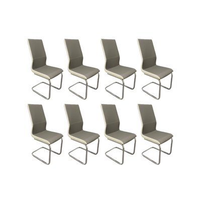 Ensemble de 8 chaises d'appoint Godlewski