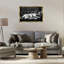 «Lounging Dog in Sun», art mural encadré flottant par LSR Creative Studio-1095955192-1095955195