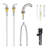 Widespread 2-handle Bathroom Faucet with Drain Assembly-86365780