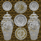 Chinois Ceramic by Nicolette Mayer - Unframed Print on Acrylic