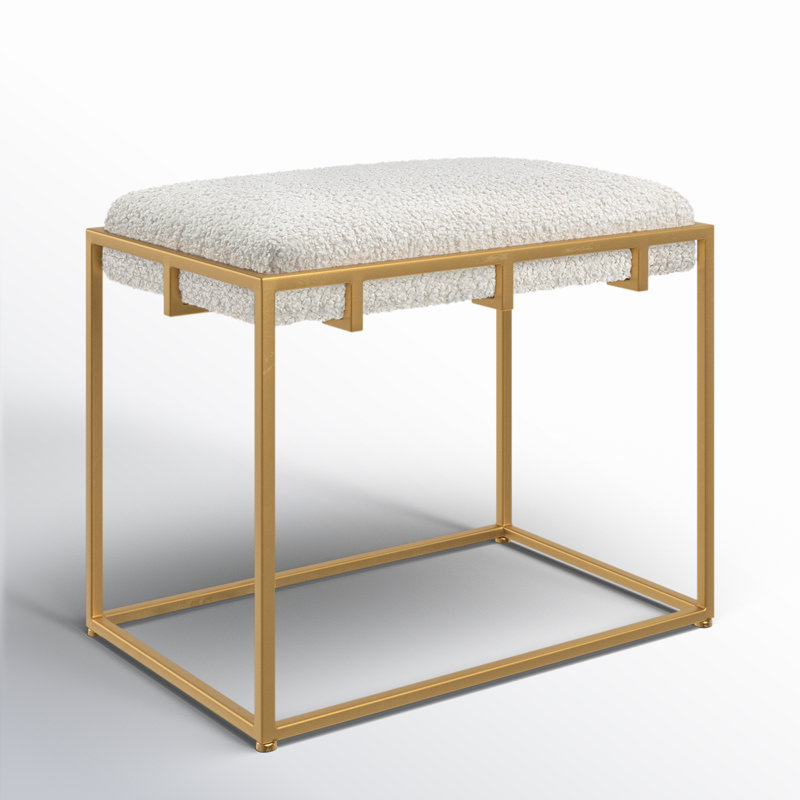 Paradox Upholstered Vanity Stool