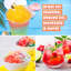 Nécessaire de réception pour cône de neige Kool-Aid, (3) sirops aromatisés 16 oz, 20 cônes et cuillères de paille, Sharkleberry-129242163