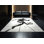 Tapis brun doux et moelleux à motif géométrique moderne de joueur de football Elisavet