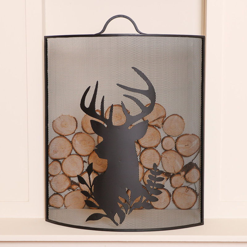 Lea Iron Fireplace Screen
