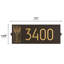 Frank Lloyd Wright, plaque moderne Sumac, 1 ligne standard-126077208-126078910-126347590
