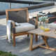 Colden Teak Patio Chair with Cushions
