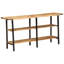 Solid Wood Top Console Table-1980550218