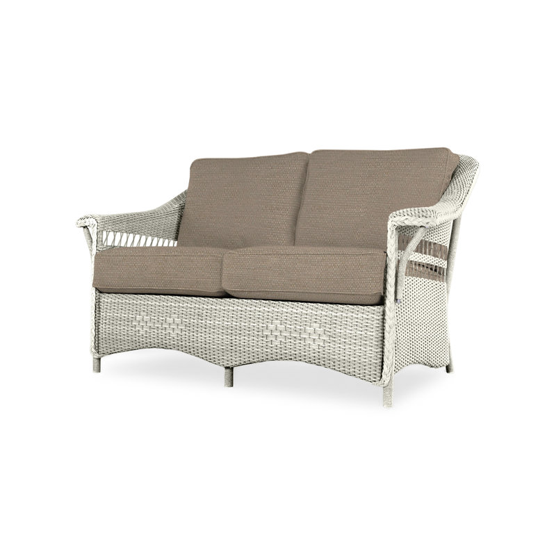 Nantucket Outdoor 2 - Seat Loveseat, Charlotte Sparrow, Linen