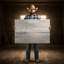 Toile abstraite grise, art mural blanc argenté - impression de texture neutre minimaliste, peinture industrielle moderne pour le décor du salon-503410460