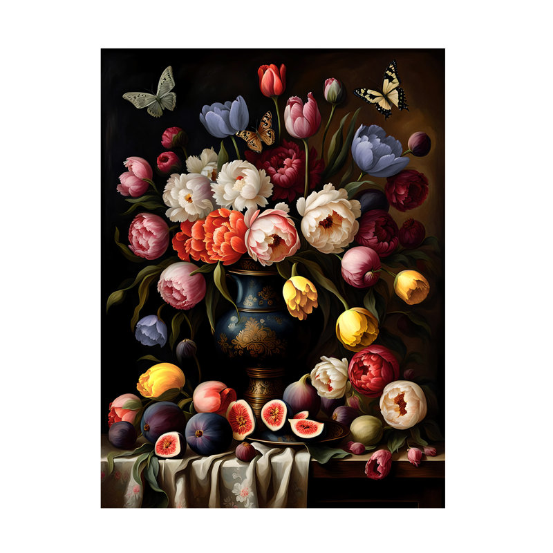 Art sur toile Tina Lavoie, H 14 po x l 19 po