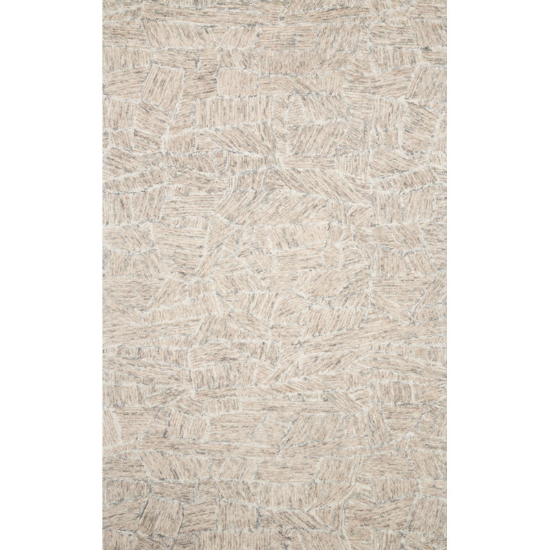 Tapis rosé en laine touffeté à la main Maximillian, Tapis de couloir 2 pi 6 po x 9 pi 9 po