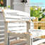 Double chaise berçante, banc oscillant attrayant-2087870094