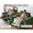 6 Seater Chenille Oversized Modular Sectional Sofa With Power Recliner Plush Cloud Couch With Headrest Convertible Deep L-shaped With Corner And Storage Ottoman-1952067359