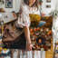 Toile dans un chaleureux collage automnal-1133909496