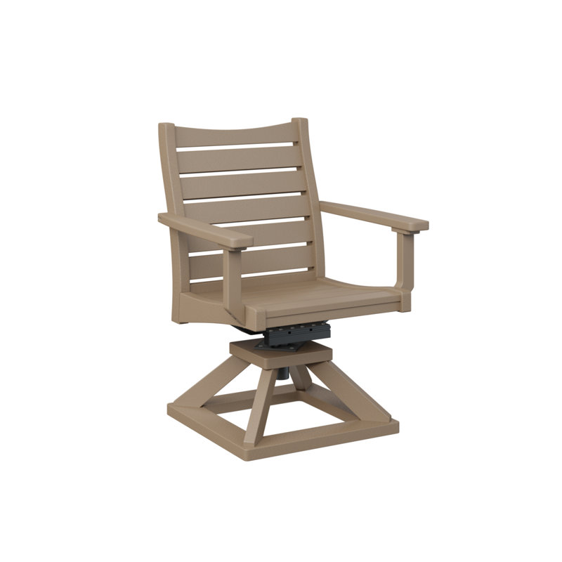 Chaise berçante berçante Berlin, Bois vieilli