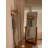Retro Minimalist Solid Wood Frame Movable Rotating Full-Length Mirror-763986755