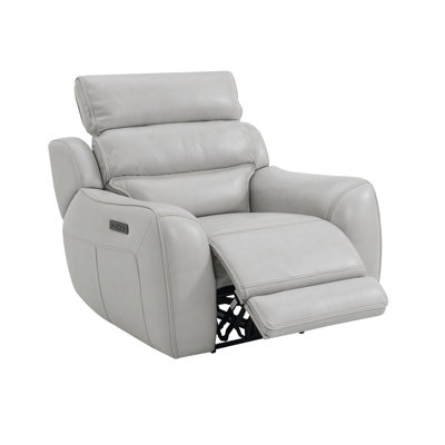 Duggans , 42" Wide Water Resistant Power Recliner Chair With Power Adjustable Headrest