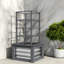 Lit de jardin surélevé polyvalent, jardinière surélevée galvanisée