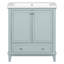 Meuble-lavabo 30 po avec lavabo en céramique-1135247029