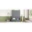 Lit escamotable mural Murphy avec coussin