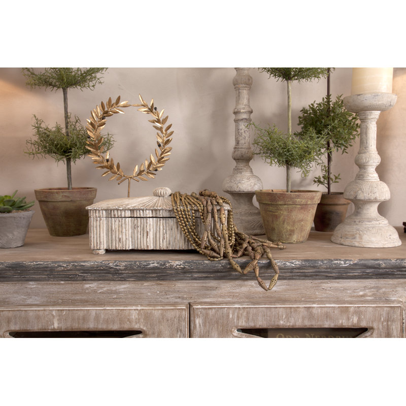 Kotinos 9.5" Wreath on Stand Sculpture
