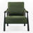Boucle Accent Lounge Chair Plush Modern Armchair-1711629133