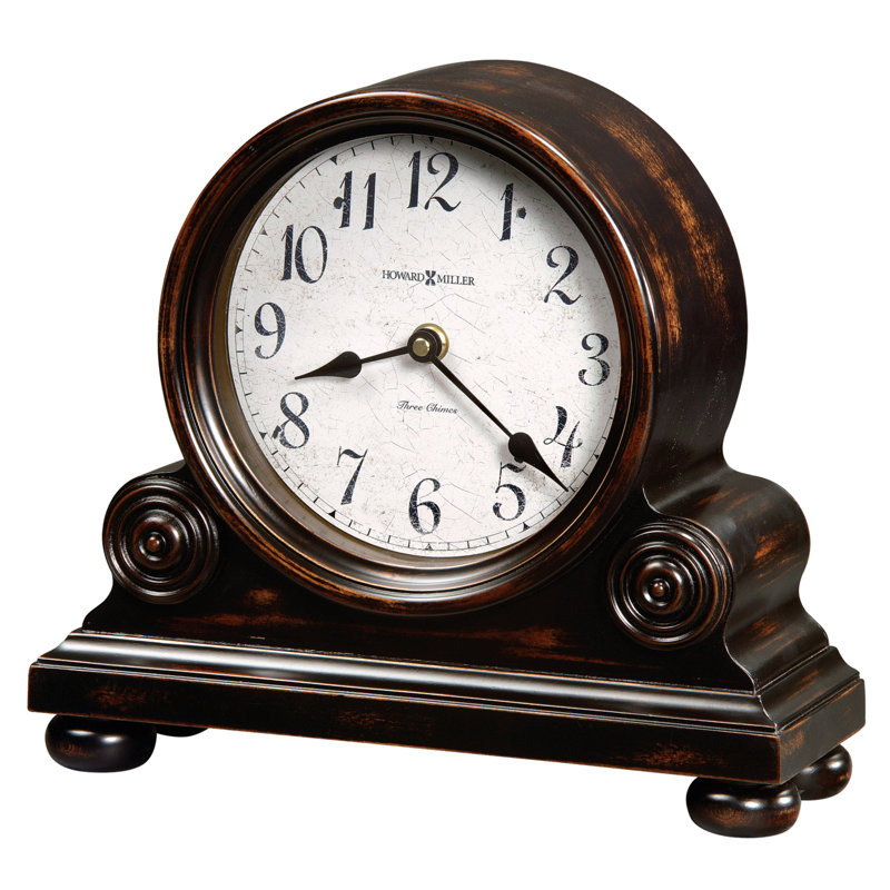 Solid Wood Quartz movement / Crystal Tabletop Clock