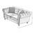 Selita 64.96" Velvet Loveseat Sofa With Nailhead-1242889125