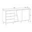 Albury 55" Media Console & Sideboard with 4 Drawers