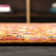 Dercyn Geometric Medallion Orange/Blue Rug