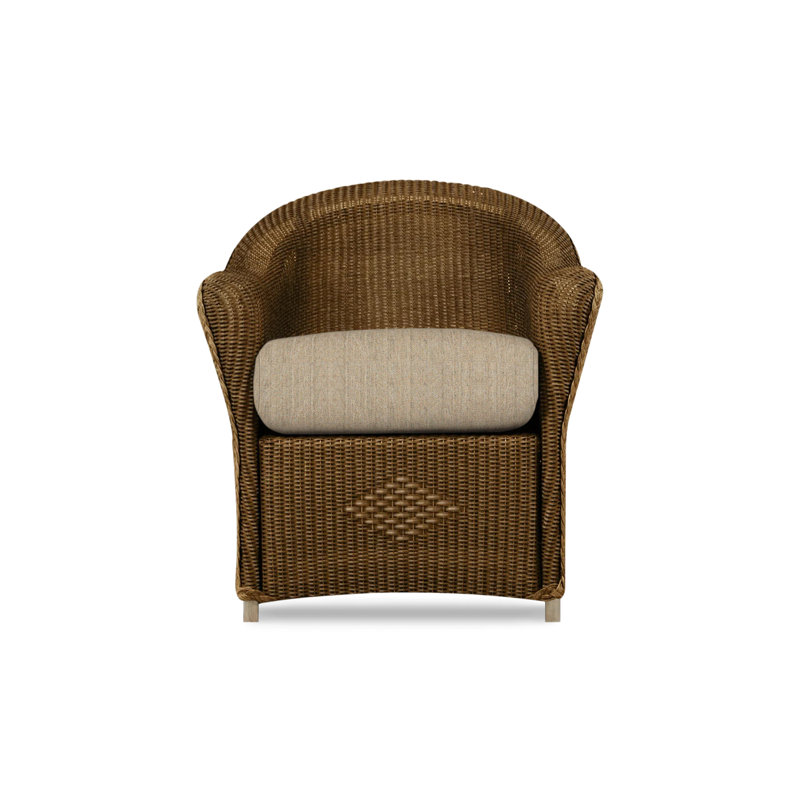 Reflections Outdoor Dining Armchair, Bark, Remy Pebble