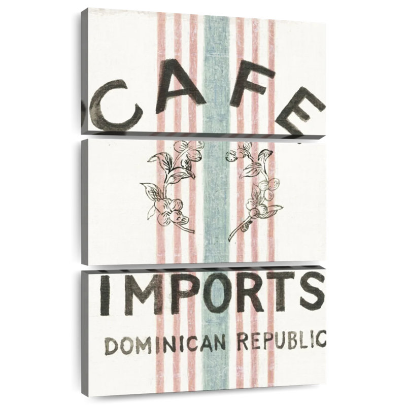 Plaque murale Kema Wake Me Up Coffee Sack II, H 74 po x l 48 po