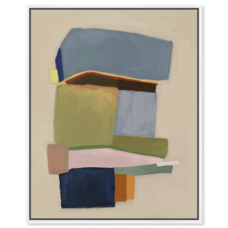 Point Of View Print by Oliver Gal, 21" H x 17" W, White Floater Frame