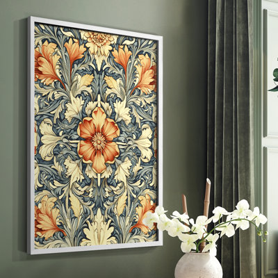 WM MORRIS Series DCCCXXV  -Premium Framed Print -Ready to Hang - No Nails Required