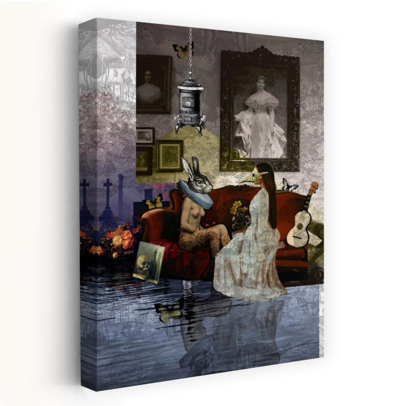 Art contemporain contemporain abstrait, H 36 po x l 24 po