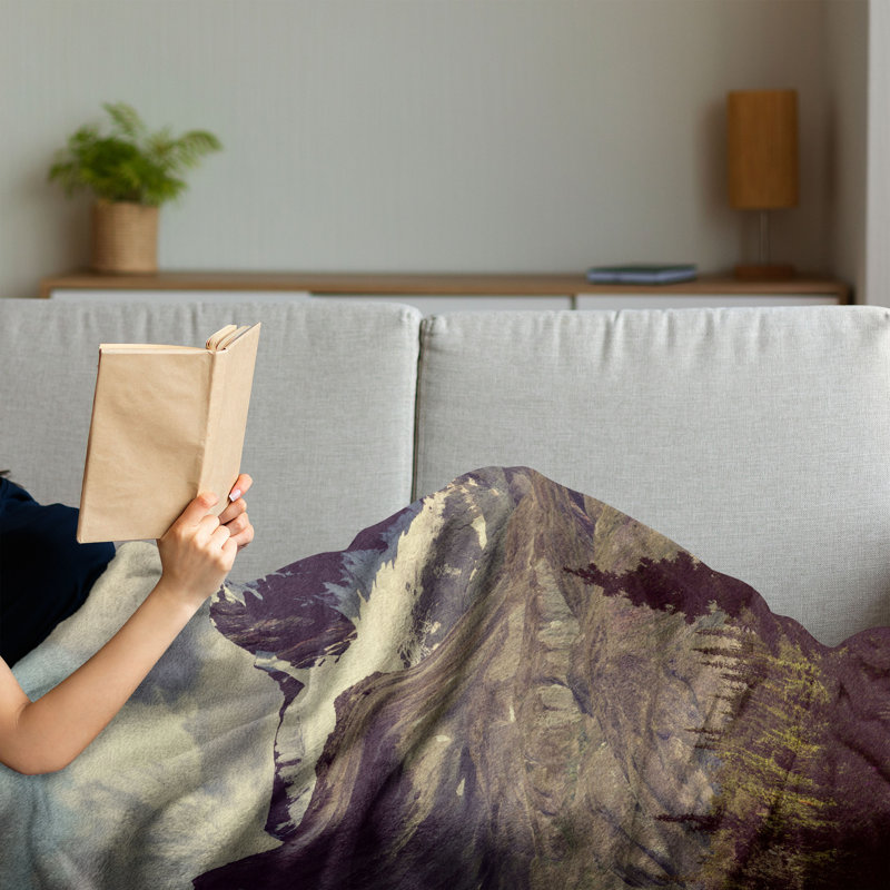 Hand Woven Throw Blanket, 50" x 70"