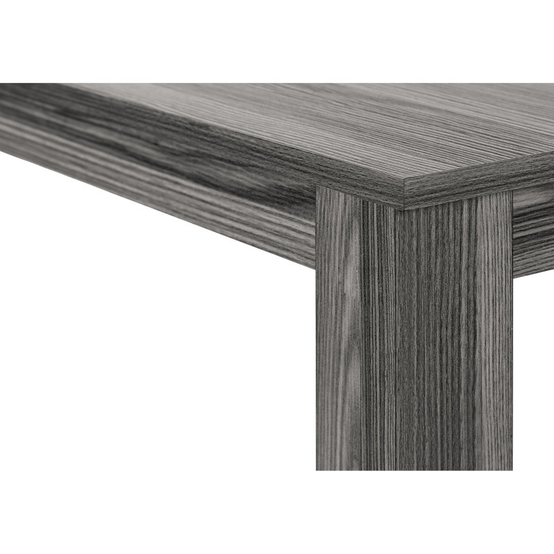 Table d'appoint contemporaine en gris - idéale pour le couloir, la chambre à coucher, l'entrée avec espace de rangement moderne