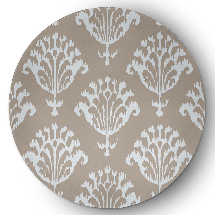 Bharti Chenille Floral Indoor Rug