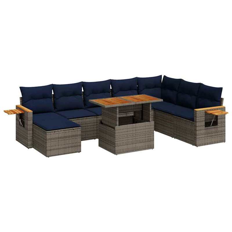 62cm Wide Patio Sofa with Cushions