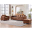 3-Piece Faux Leather Living Room Set-1618253875