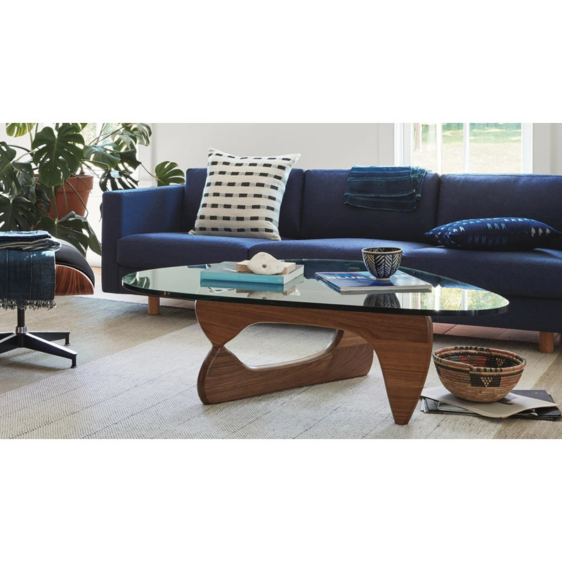 Table basse Triangle, H 16 po x L 49,5 po x l 36 po