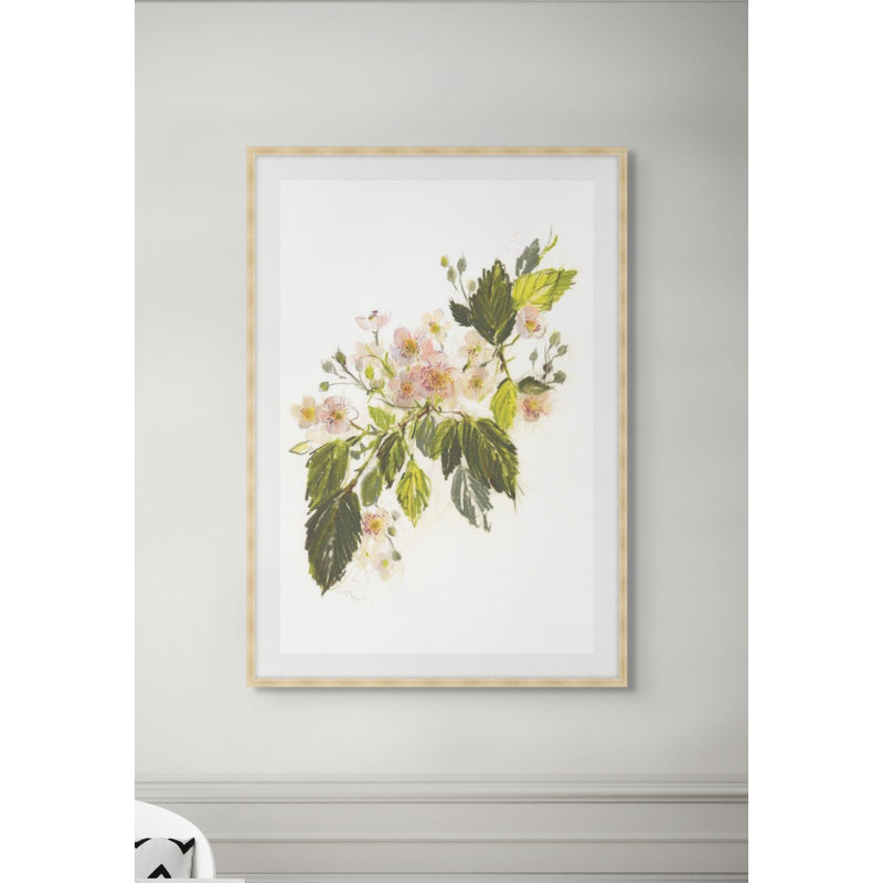 Blackberry Blossom 1 Print, 28.75" H x 20.75" W