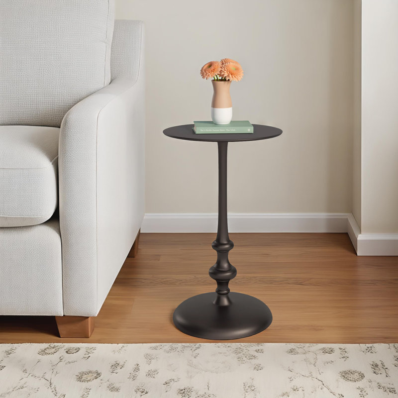 Melanie Ivanna Metal Side Table