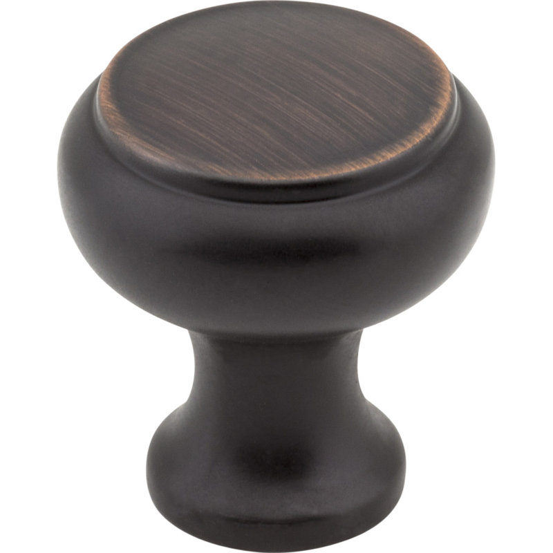 Westbury 1 1/4" Diameter Mushroom Knob, Brushed Oil Rubbed Bronze