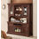 Garde-manger standard en noyer noir massif de 63 pouces