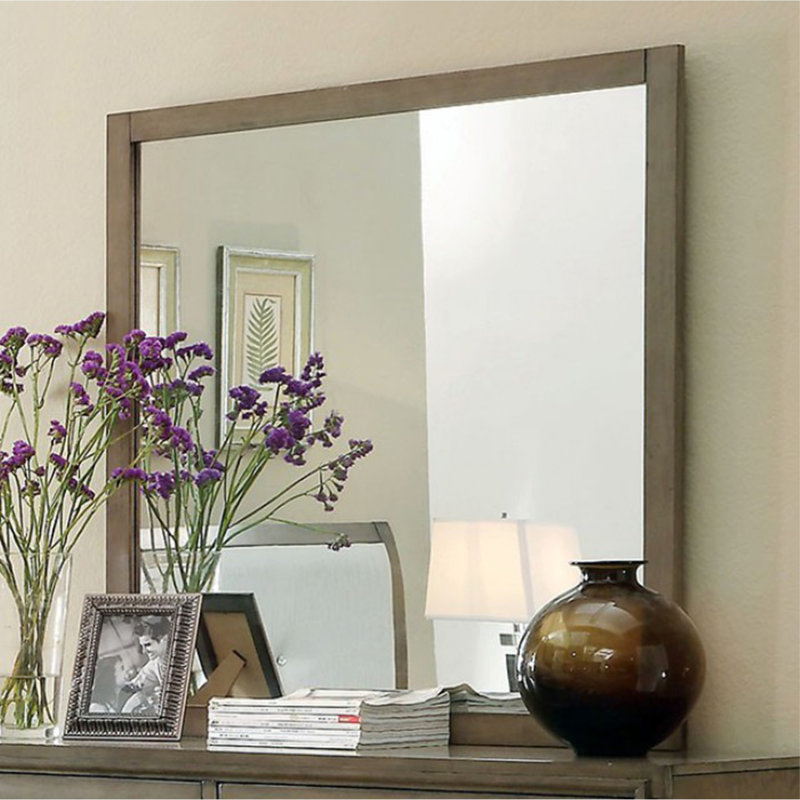 Miroir Robards, 28.8, Gris