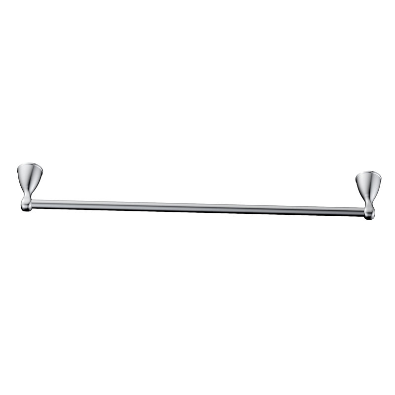 Porte-serviettes mural traditionnel 24 po, Chrome