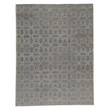 Hand-Knotted High-Quality Blue Area Rug
